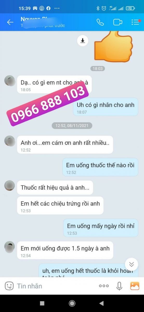 Phản Hồi Chữa Bệnh Lậu -M5